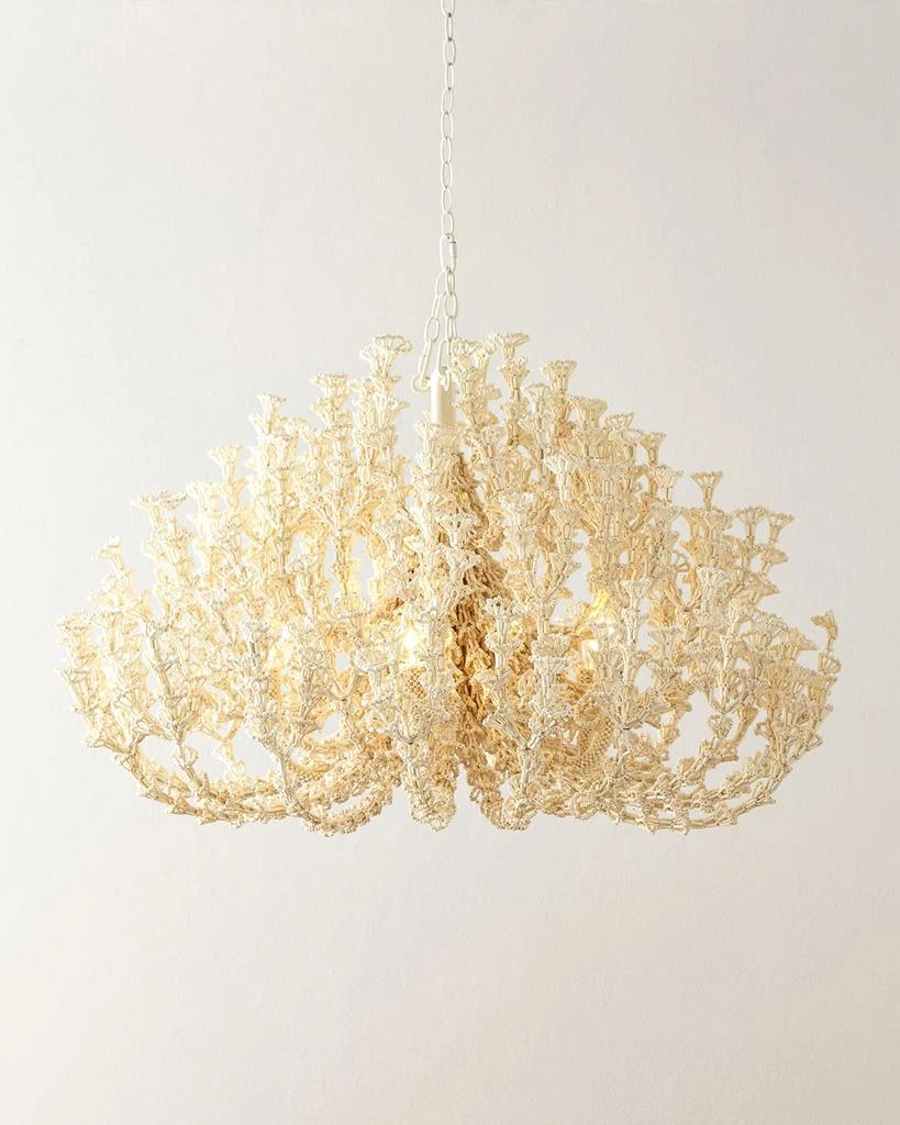 Palecek Seychelles Coco Chandelier 3