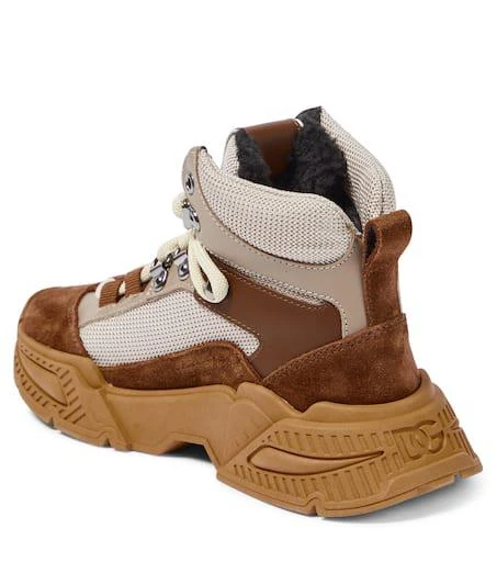 Dolce & Gabbana Airmaster suede and mesh sneakers 3