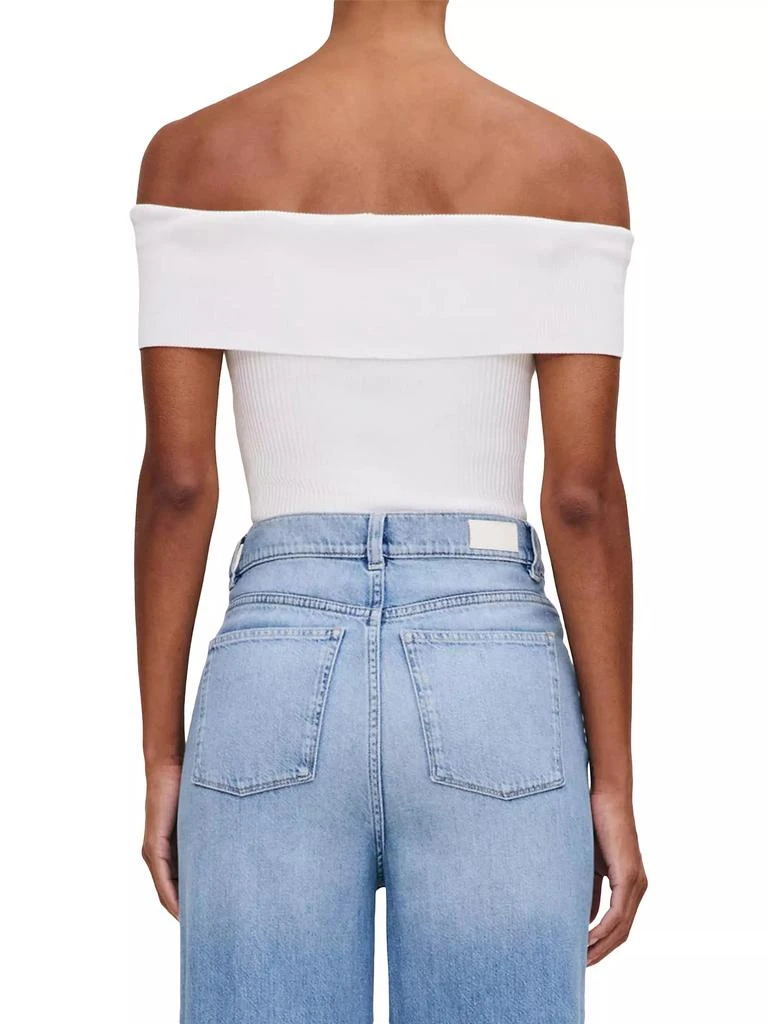 DL1961 Instasculpt Rib Off Shoulder Top 3