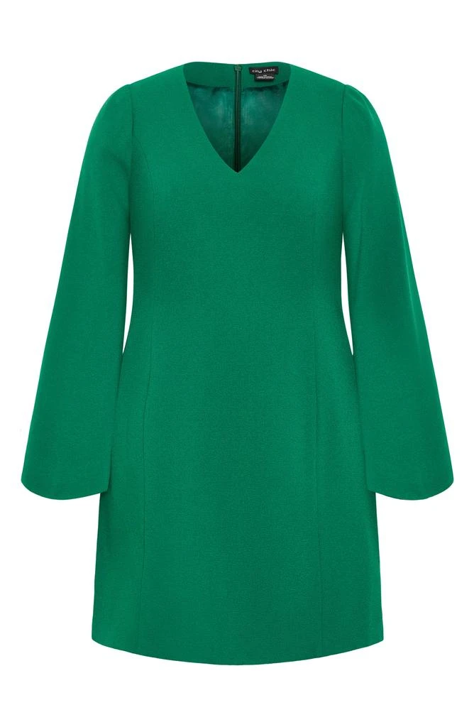 City Chic Amaya Long Sleeve Minidress 3
