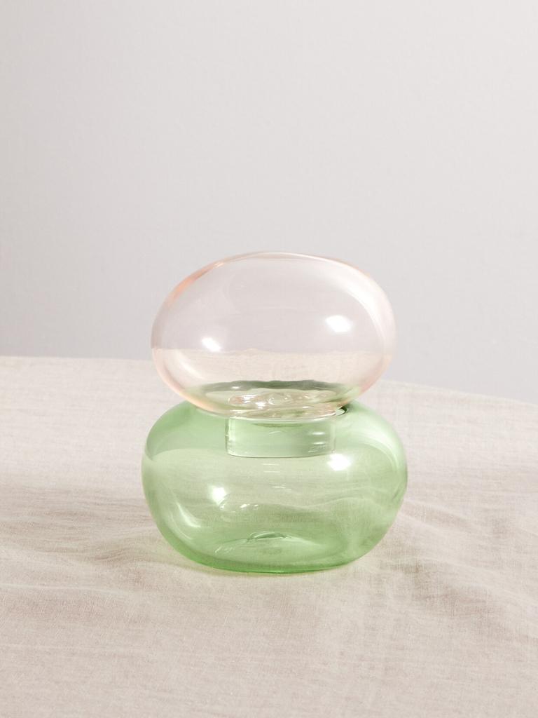 Helle Mardahl Bonbonniere 层叠双色玻璃皿