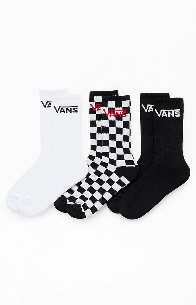 Vans 3 Pack Classic Crew Socks 1