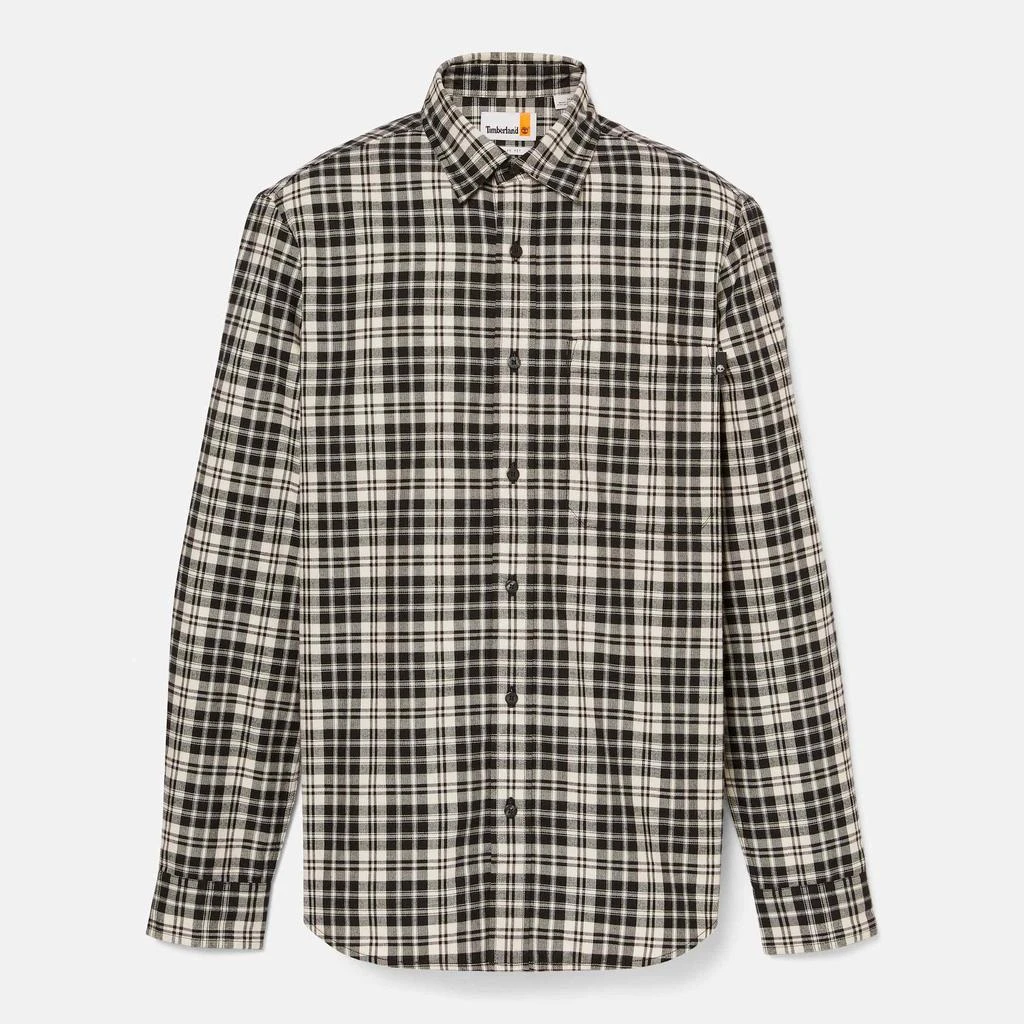 Timberland Men's Herringbone Flannel Plaid Shirt 3
