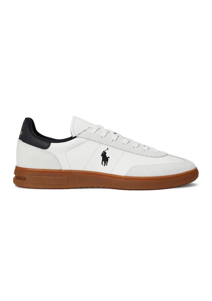 Ralph Lauren Bedford Leather Suede Sneakers 3
