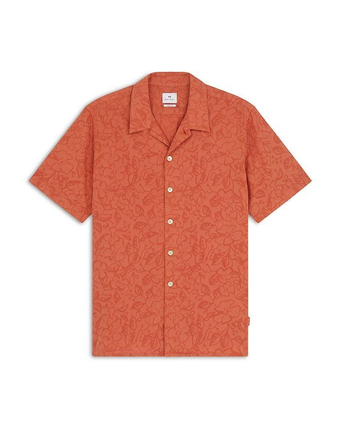 Paul Smith Printed Short Sleeve Camp Shirt 1