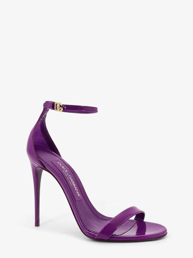 Dolce & Gabbana Keira patent leather sandals 2