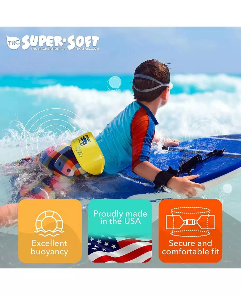 TRC Recreation Super Soft XL Promotional Swim Aid Ski Buoyancy Belt, Yellow 4