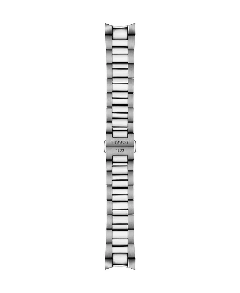 Tissot Men's gray stainless steel Bracelet Watch, 40mm 3