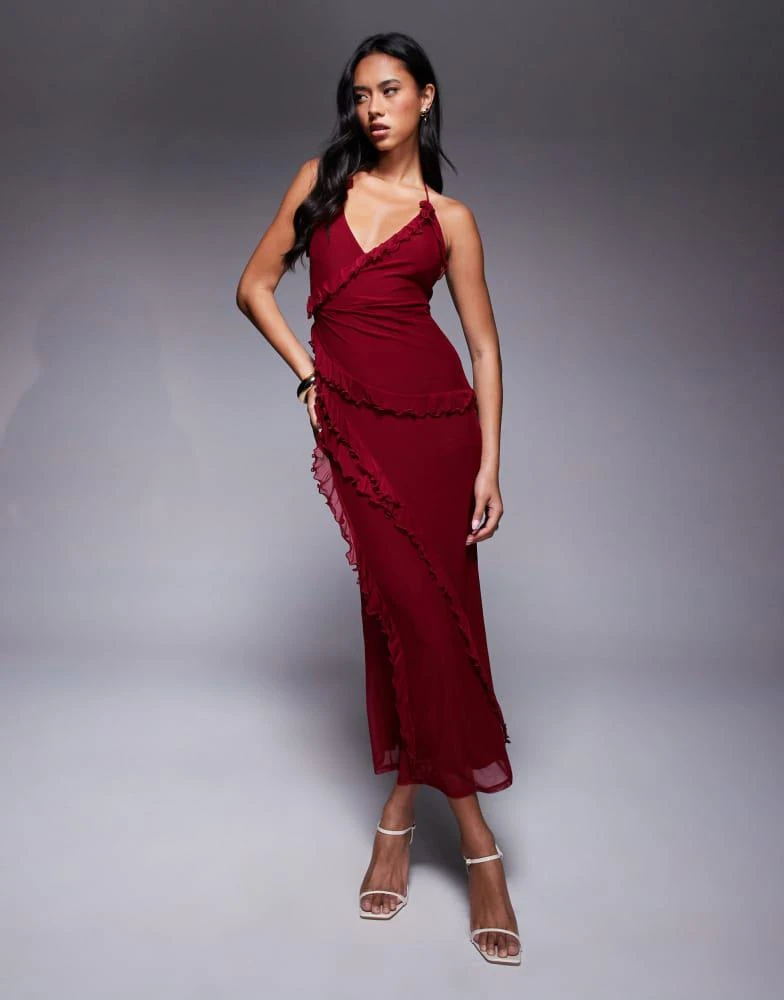greece maxi dress Greek Style Linen Blend Draped Braids Kimono Cover Up Slit Maxi Dress –  prettylilygal