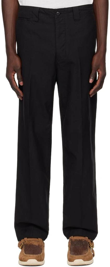 VisVim Black Field Trousers 1
