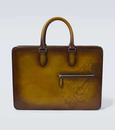 Berluti Un Jour Scritto leather briefcase 1