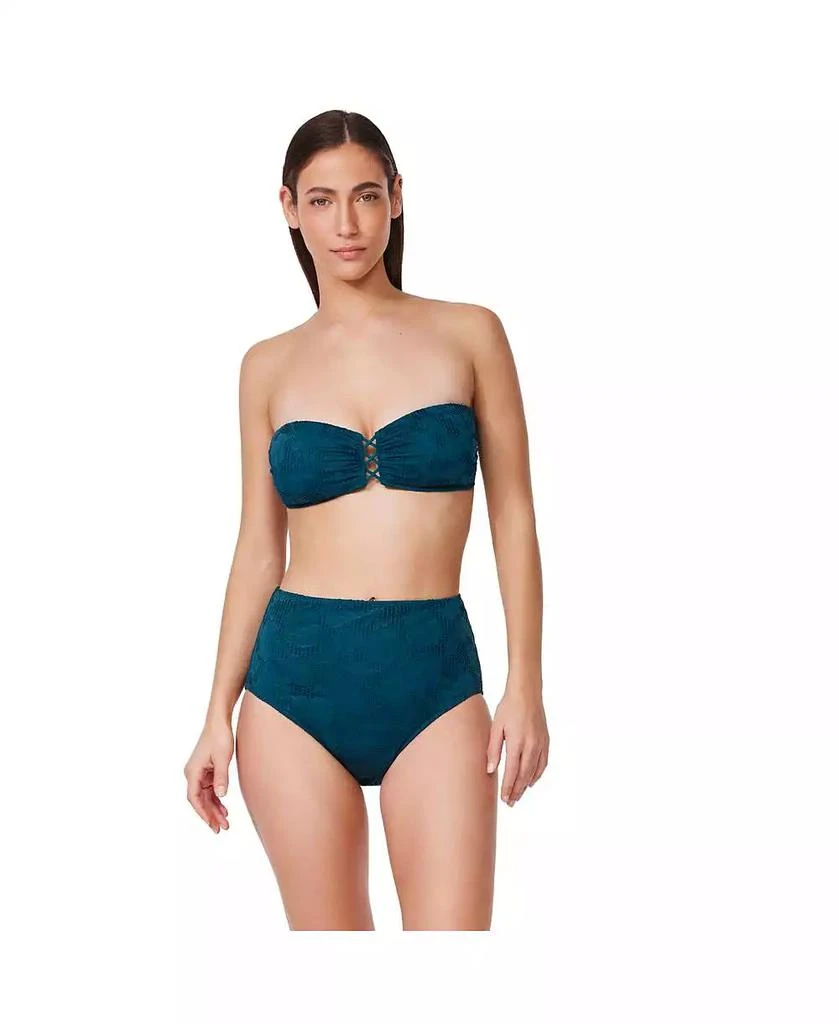 Profile by Gottex Women's Jolene Textured Bandeau Bikini Top 1