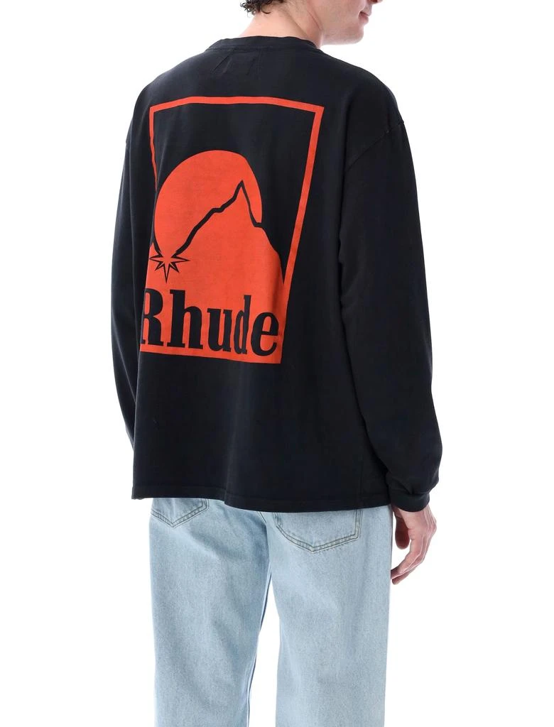Rhude MOONLIGHT BADGE TEE LS 2
