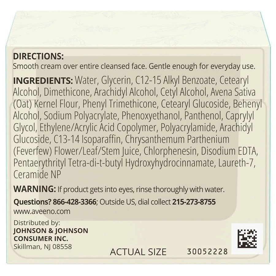 Aveeno Calm + Restore Redness Relief Cream, Face Moisturizer 4