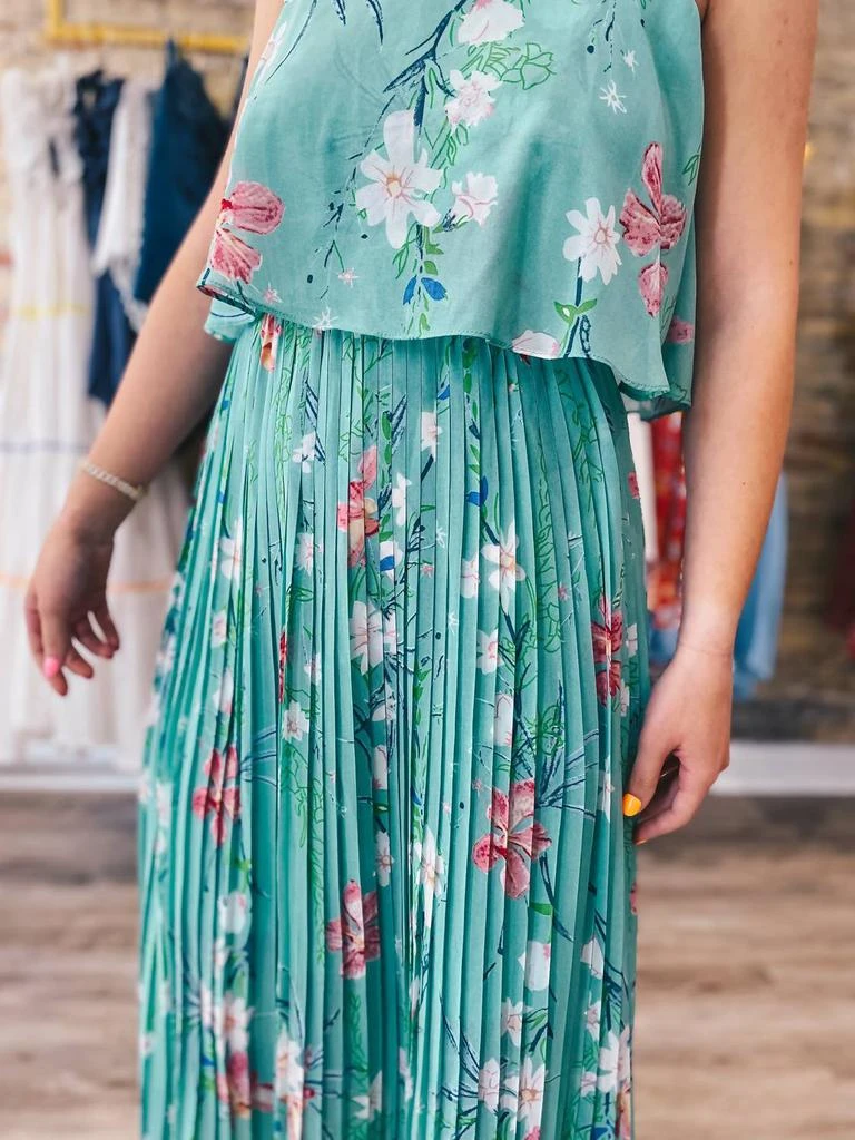 Papillon Papillon - Floral Pleated Dress 4