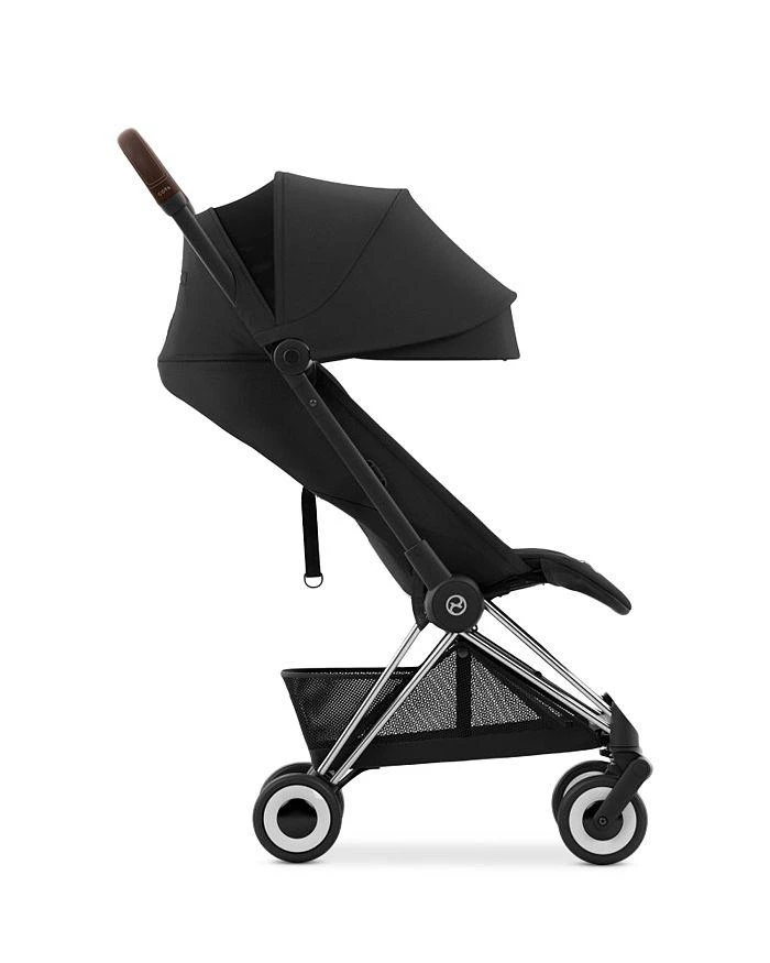 Cybex COYA Compact Lightweight Travel Ready Stroller in Chrome 7