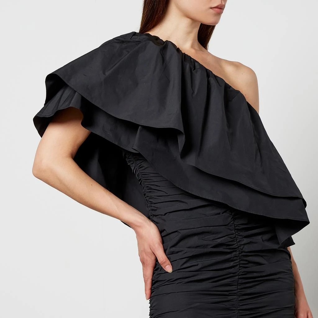 ROTATE Birger Christensen Rotate Birger Christensen One-Shoulder Taffeta Mini Dress 4