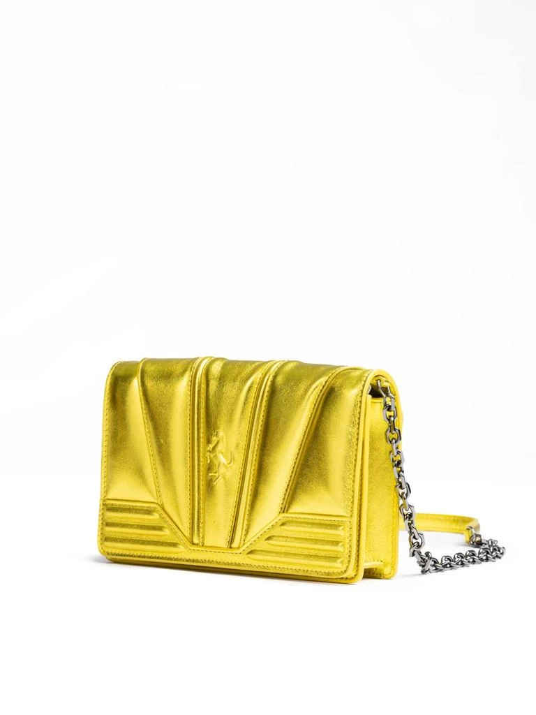 Ferrari Metal GT patent leather bag with Women
s chain 2