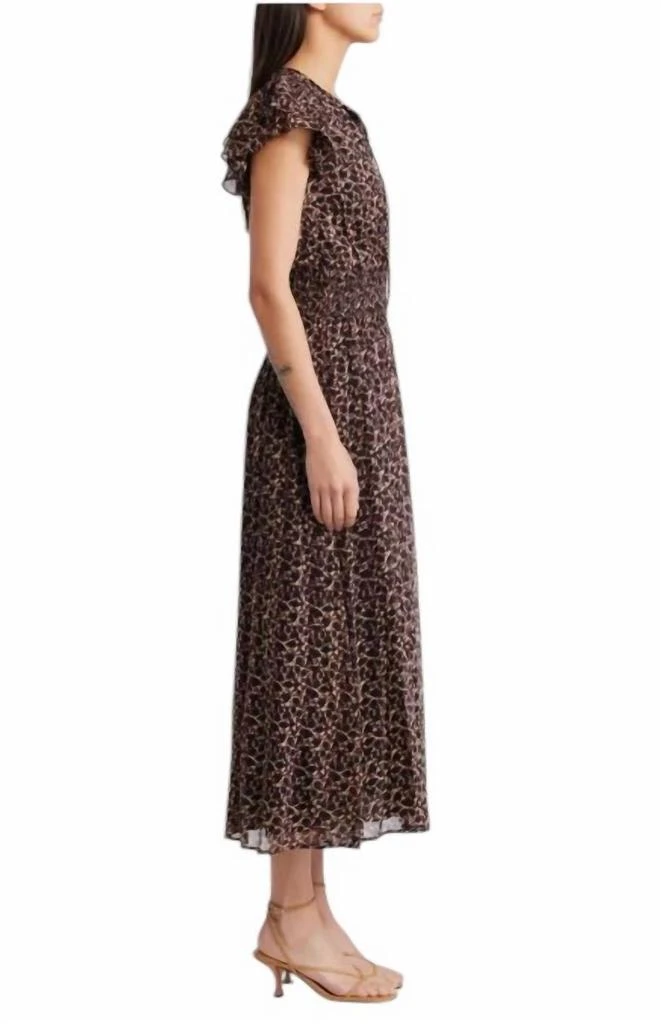 Cleobella Tomasa Ankle Dress In Medici Print 2