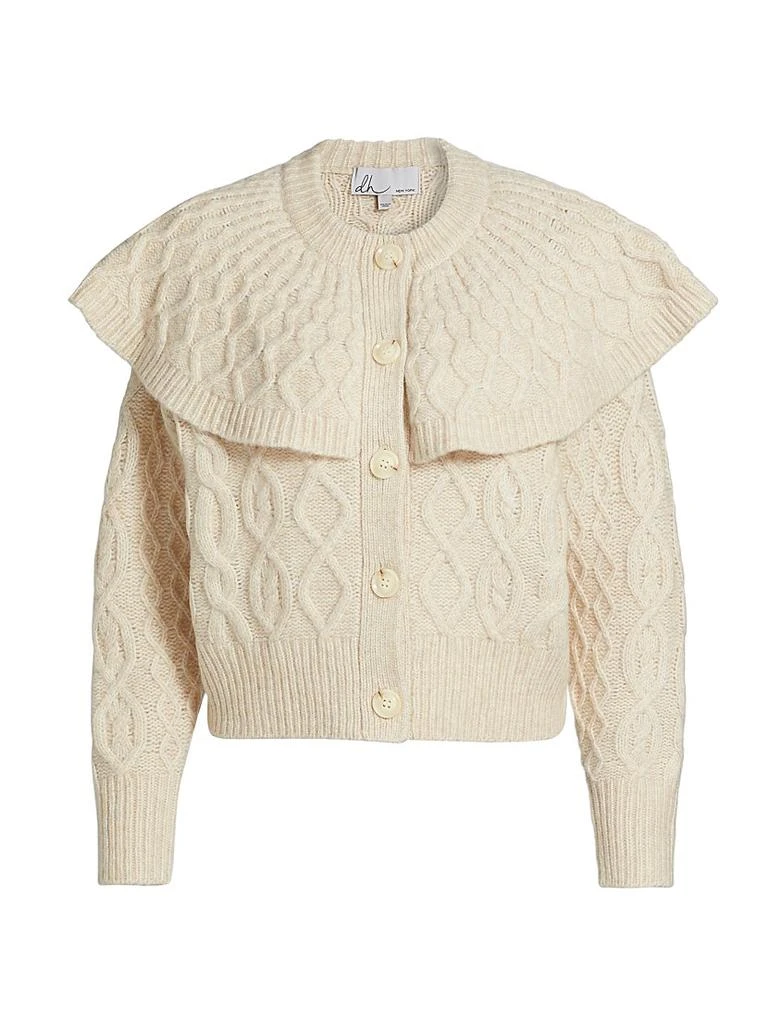 dh New York Domino Caped Cardigan 1
