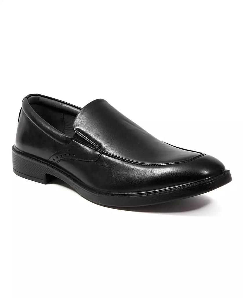 Deer Stags Men's Refine Memory Foam Water Repellant Slip-On Moc-Toe Loafer Shoes