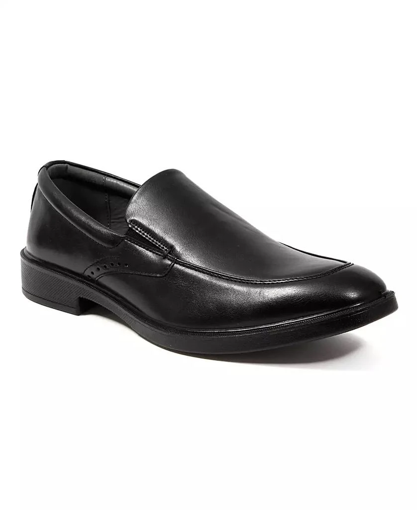 Deer Stags Men's Refine Memory Foam Water Repellant Slip-On Moc-Toe Loafer Shoes 1