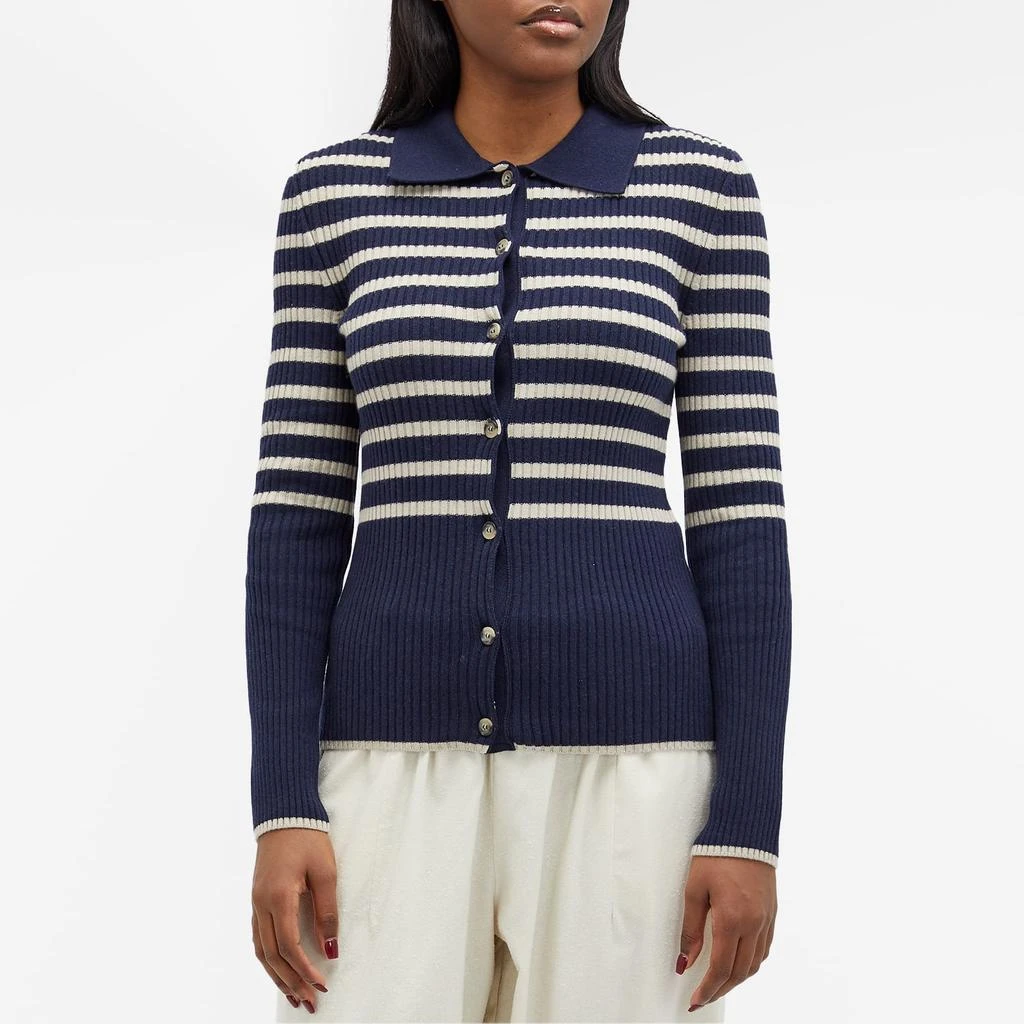 A.P.C. A.P.C. Mallory Striped Cardigan 2
