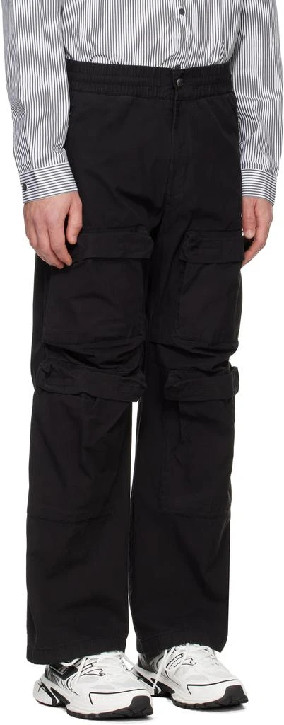 Diesel Black P-Danzel Cargo Pants 2
