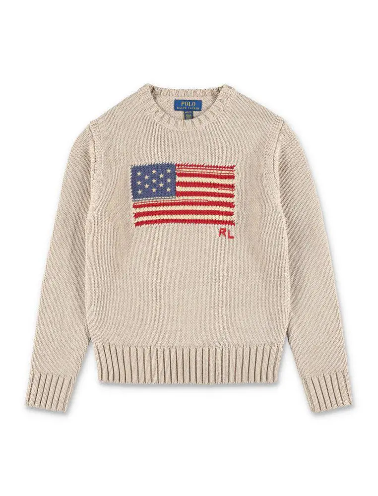Ralph Lauren Polo Ralph Lauren Flag Intarsia Knitted Sweater