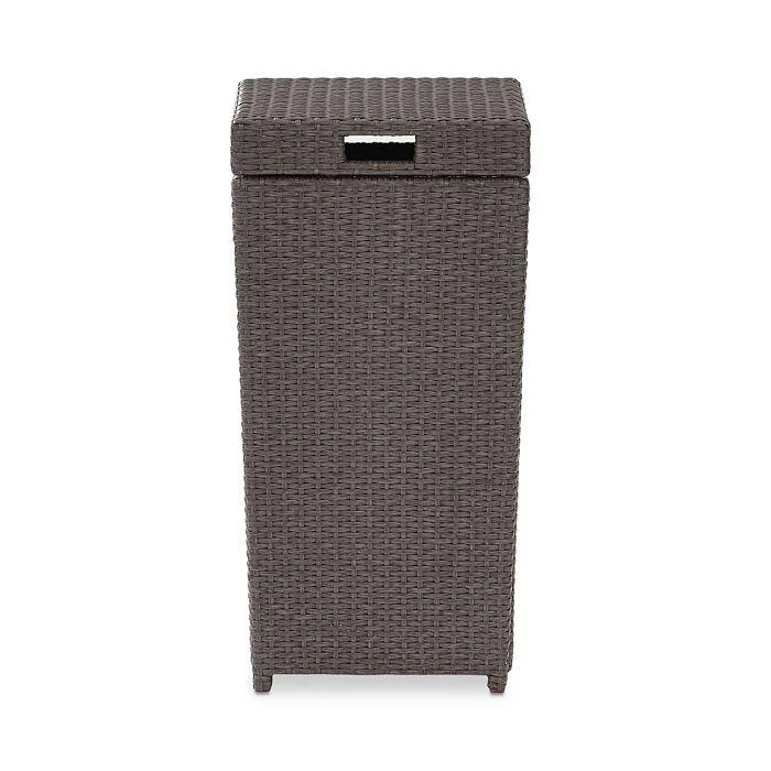 Sparrow & Wren Sparrow & Wren Avalon Outdoor Wicker Trash Bin 7