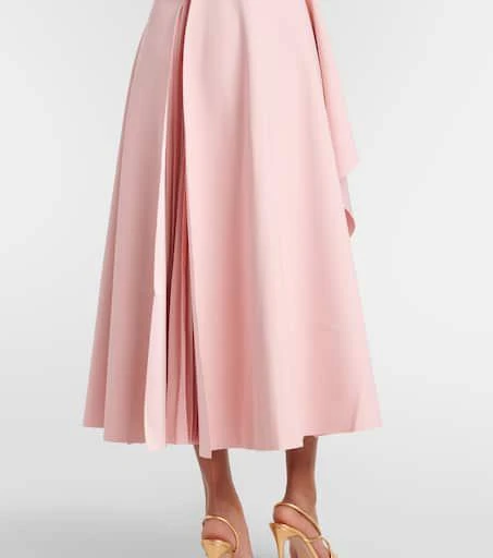SOLACE LONDON Severny pleated layered midi dress - Dresses & Skirts -  Compare Prices from 9+ Stores - Free Shipping - BeyondStyle