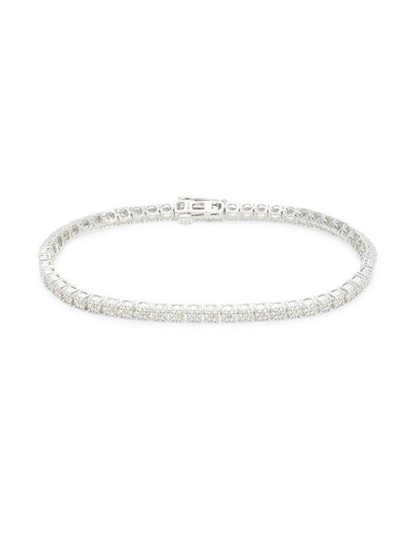 Effy ENY Sterling Silver & 0.25 TCW Diamond Tennis Bracelet 1