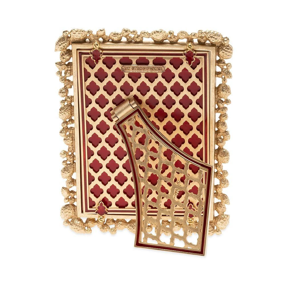 Jay Strongwater Leslie Bejeweled Picture Frame, 5" x 7" 3