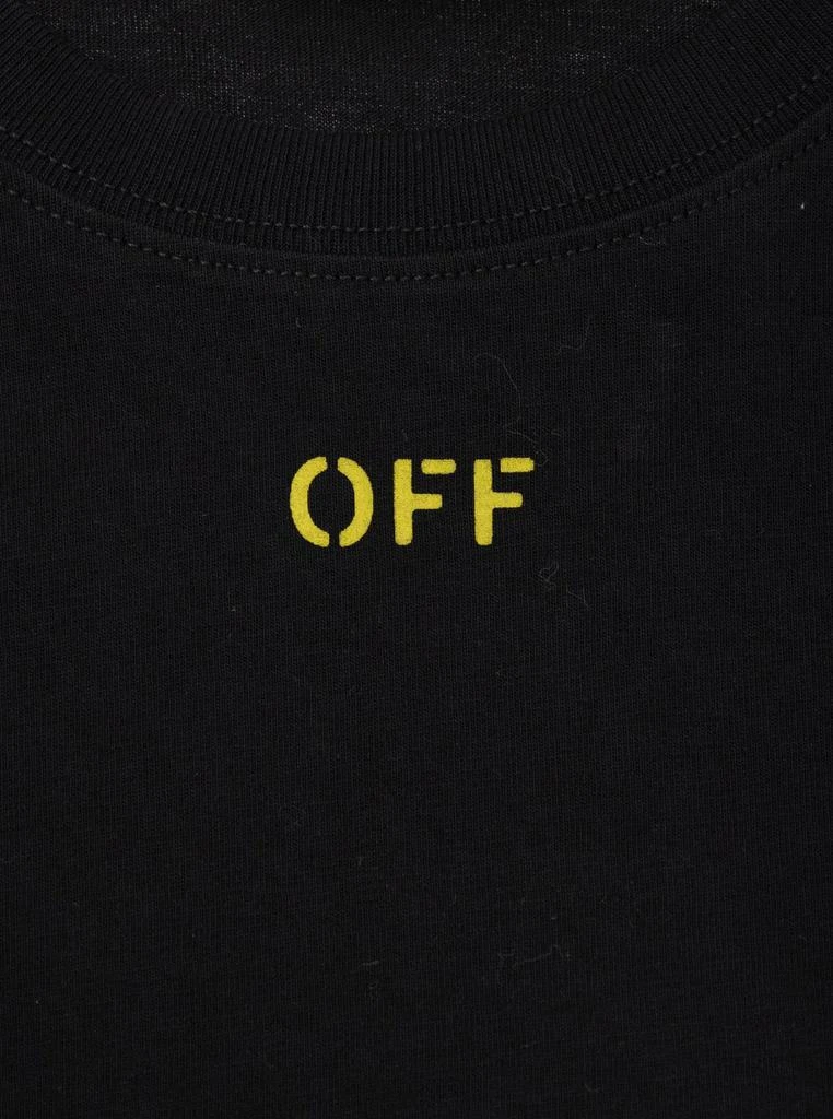 Off-White Off-White Kids Off-Stamp Crewneck T-Shirt 3