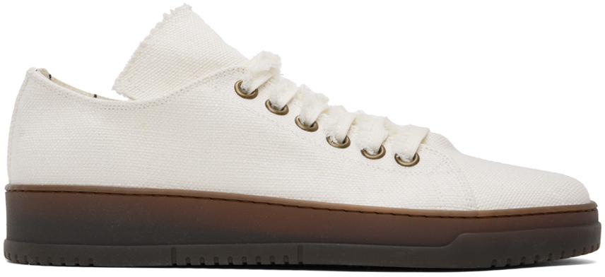 UMA WANG Off-White Tennis Sneakers