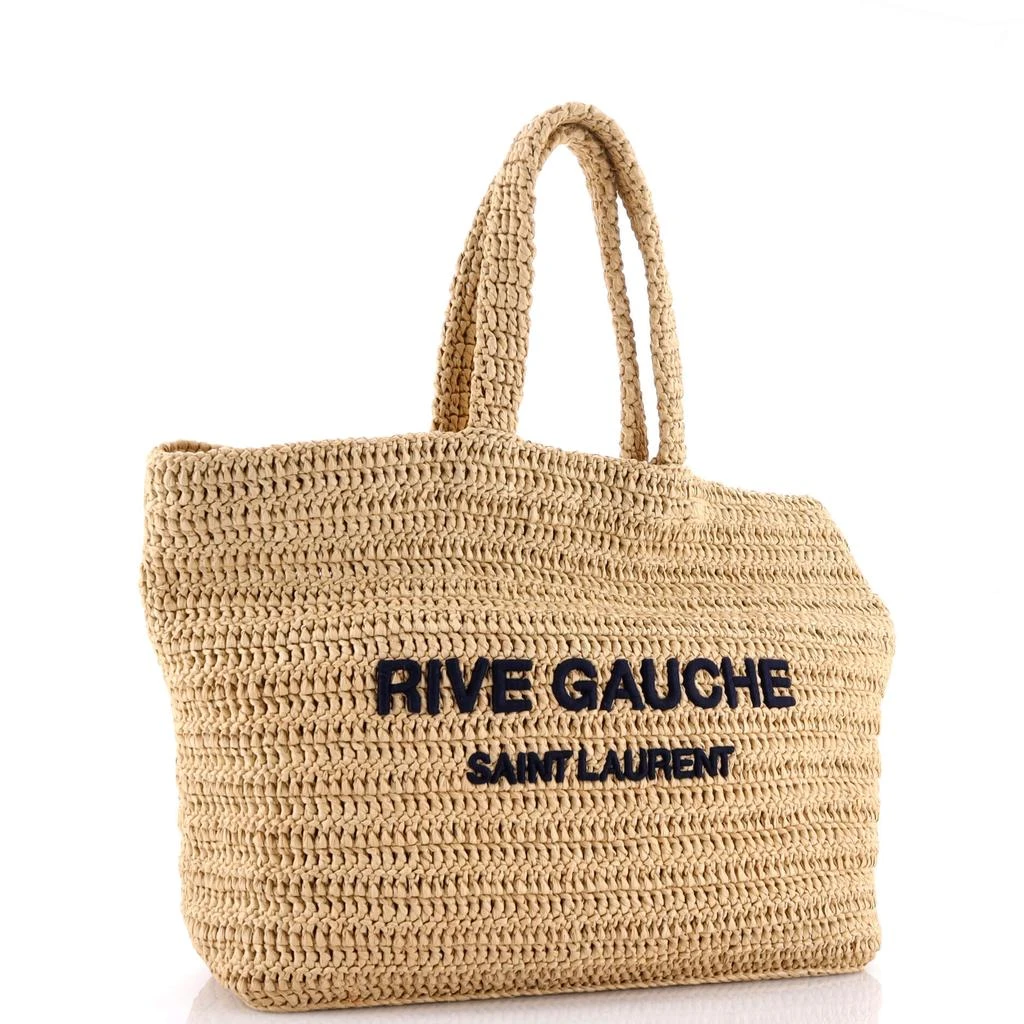 Yves Saint Laurent Rive Gauche Supple Tote Raffia 2