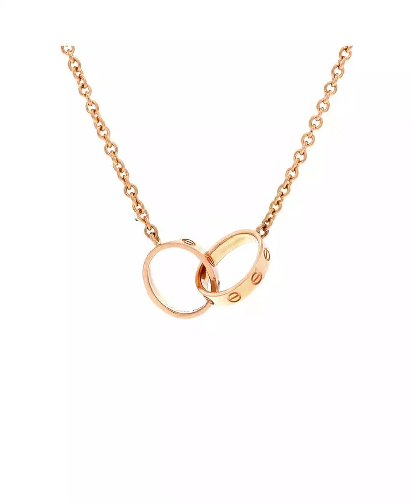 Cartier Love Interlocking Necklace