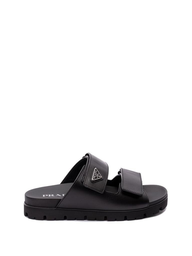 Prada Prada Leather Sandals