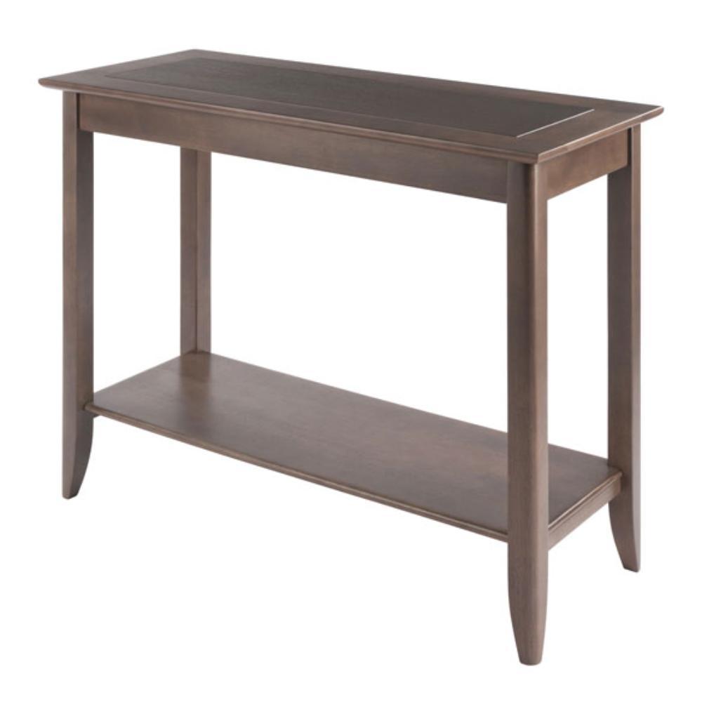 Hivvago Console Hall Table Oyster Gray