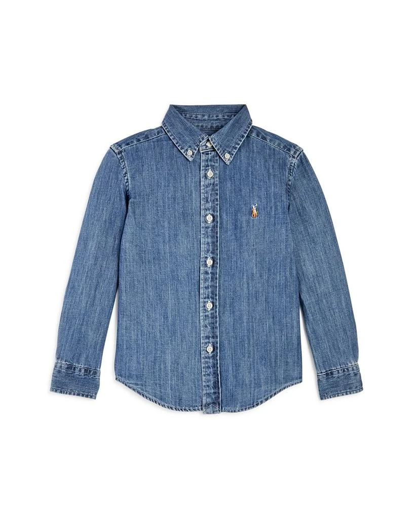 Ralph Lauren Ralph Lauren Boys' Denim Button-Down Shirt - Little Kid, Big Kid 1