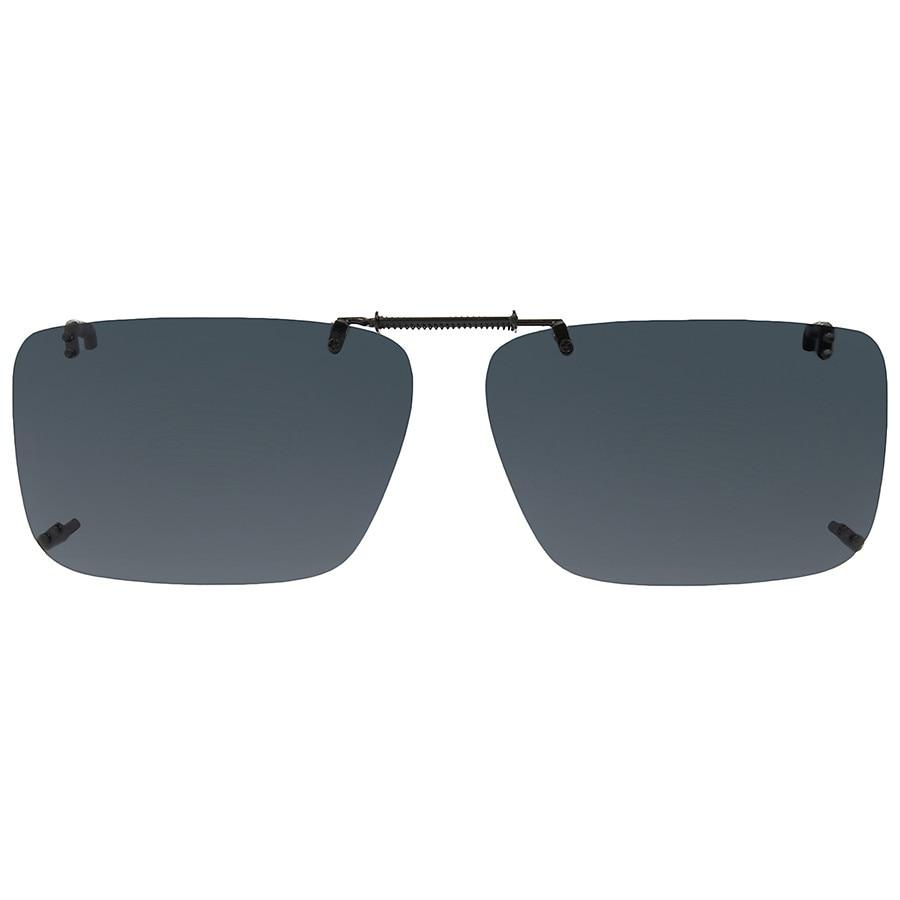 Foster Grant Clipon Gray 56 RecP Sunglasses