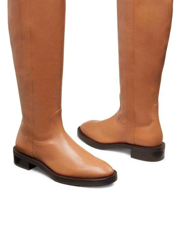 Stuart Weitzman Sadie II Lambskin Leather Knee High Boots 2
