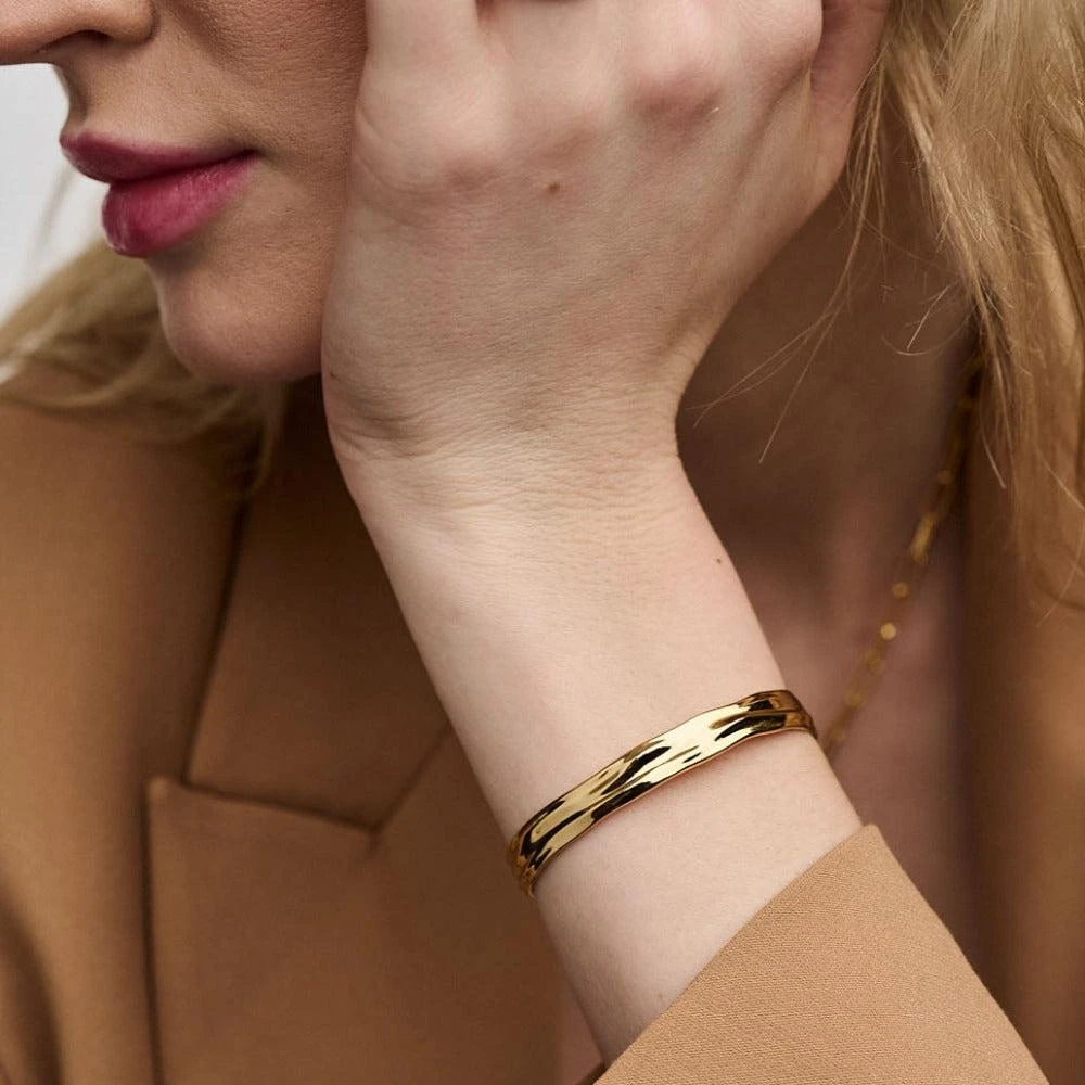 Orelia London Organic Molten Bangle 3