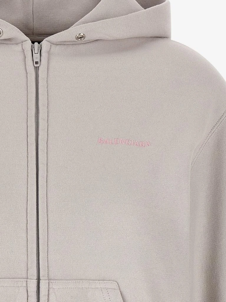 Balenciaga Cotton hooded sweatshirt 5