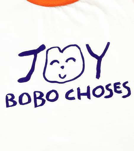 BOBO CHOSES Smiling cotton jersey T-shirt