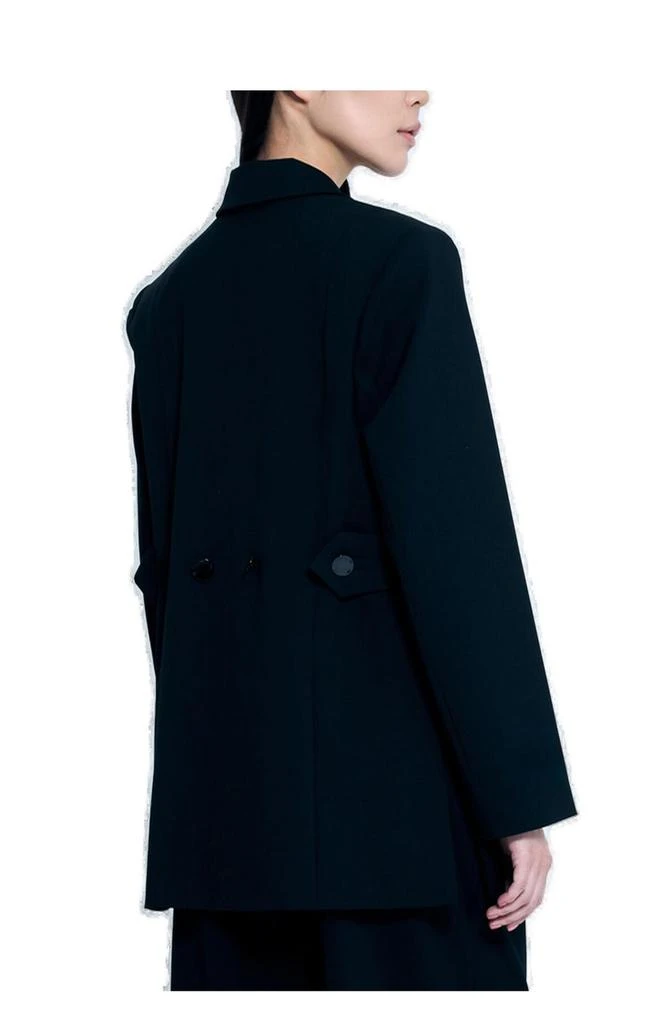 Ganni Ganni Single-Buttoned Twill Suiting Blazer 2