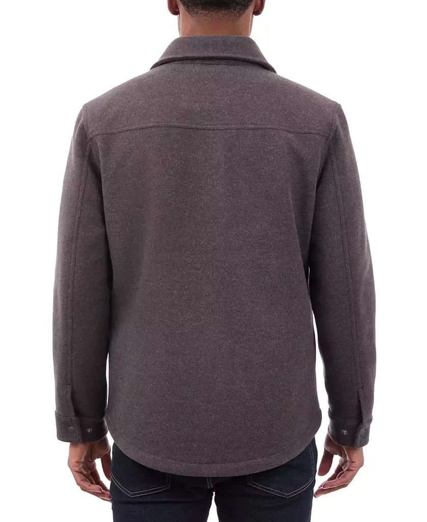 Lucky Brand Men
s Quilted Wool Shirt Jacket 2