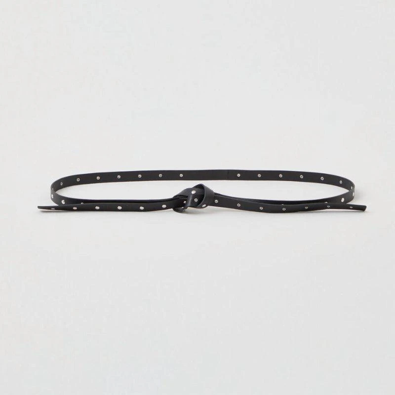 NEW CLOSED women\'s waist belt with rivets in black Amazon.com: LABANCA Women Hollow Out Rivets Cinch Belt  main image 4