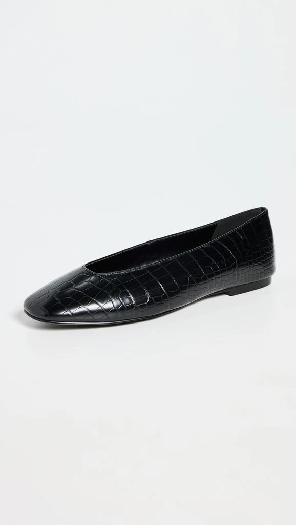 Good American Croc Ballet Flats 1