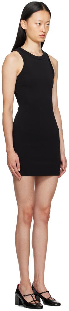 Esse Studios Black Crewneck Minidress